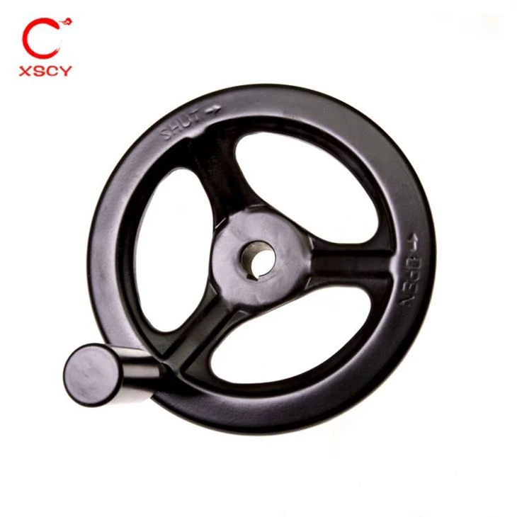 3 geschwat Hand Rad mat Twist