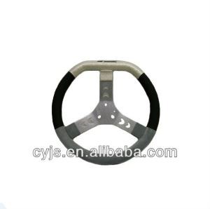 Kart Racing Auto PU PVC Lieder Steering Duerchmiesser vun 320 mm Lenkrad